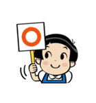 おかっぱ少女ワコちゃんスタンプ（個別スタンプ：4）
