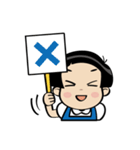 おかっぱ少女ワコちゃんスタンプ（個別スタンプ：5）