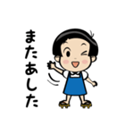 おかっぱ少女ワコちゃんスタンプ（個別スタンプ：10）