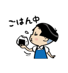 おかっぱ少女ワコちゃんスタンプ（個別スタンプ：12）