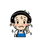 おかっぱ少女ワコちゃんスタンプ（個別スタンプ：37）