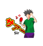 卓球チャンプ（個別スタンプ：1）