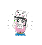 Miss. Yoko. Love dog..^^！（個別スタンプ：10）