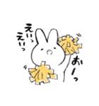 ほんわり♡うさぎ ささやかなリアクション（個別スタンプ：4）
