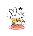 ほんわり♡うさぎ ささやかなリアクション（個別スタンプ：5）