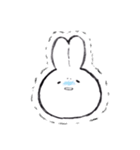 ほんわり♡うさぎ ささやかなリアクション（個別スタンプ：14）