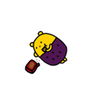 サツマイモくま（個別スタンプ：9）