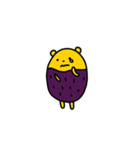 サツマイモくま（個別スタンプ：15）