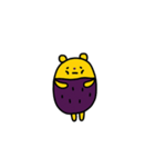 サツマイモくま（個別スタンプ：20）