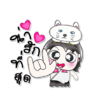 ...Miss. Sayomi..Love cat..^^（個別スタンプ：4）