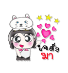 ...Miss. Sayomi..Love cat..^^（個別スタンプ：39）