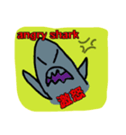 shark stickers（個別スタンプ：6）