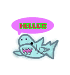 shark stickers（個別スタンプ：8）
