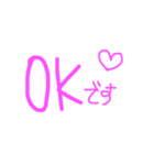 日常で使う言葉だけ集めたシリーズ（個別スタンプ：7）