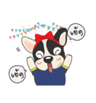 Frenchie style（個別スタンプ：21）