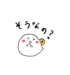おばけとヒヨコの日常（個別スタンプ：28）