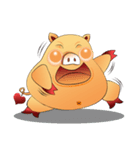 Fat pig MOO MOO（個別スタンプ：13）
