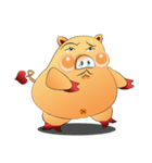 Fat pig MOO MOO（個別スタンプ：17）