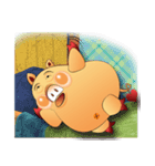 Fat pig MOO MOO（個別スタンプ：29）
