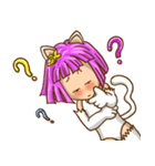 Meow girl（個別スタンプ：39）