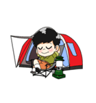 Miss ＆ Mr.Outdoorrangsit（個別スタンプ：38）