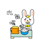 star rabbit and doctor rabbit day2（個別スタンプ：8）