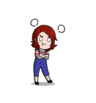 my capricious sister（個別スタンプ：11）