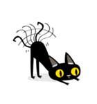 Black Bean the black cat（個別スタンプ：6）