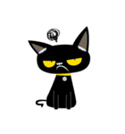 Black Bean the black cat（個別スタンプ：35）