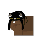 Black Bean the black cat（個別スタンプ：40）