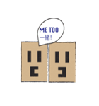 Mr。ボックス（個別スタンプ：3）