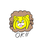 おひげびょーん★らいおん（個別スタンプ：13）