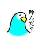 感情豊かなセキセイインコ★ブルー（個別スタンプ：6）