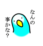 感情豊かなセキセイインコ★ブルー（個別スタンプ：11）