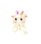 Wooly happy（個別スタンプ：6）
