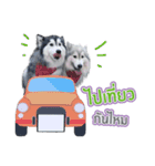 Lupang＆Luney Husky Thailand（個別スタンプ：1）