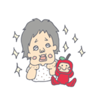 ザラメとスミレのマドンナスタンプ 02（個別スタンプ：17）