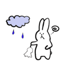 先輩に使える敬語うさぎ（個別スタンプ：30）
