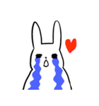 先輩に使える敬語うさぎ（個別スタンプ：34）