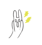 先輩に使える敬語うさぎ（個別スタンプ：35）
