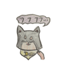 黒柴ちゃんの一言（個別スタンプ：4）