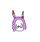 謎の生物。（個別スタンプ：21）