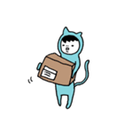 猫になりたかった人間。（個別スタンプ：2）