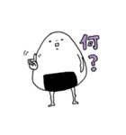 おにぎりとおすし。手話編（個別スタンプ：2）