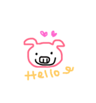 ひとことふれんず（個別スタンプ：1）