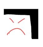 No happy（個別スタンプ：7）