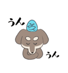 まろまゆチワックス（個別スタンプ：6）