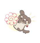 まろまゆチワックス（個別スタンプ：17）
