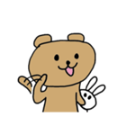 くまきもぴーセリフ無し（個別スタンプ：17）