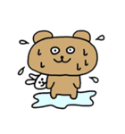 くまきもぴーセリフ無し（個別スタンプ：35）